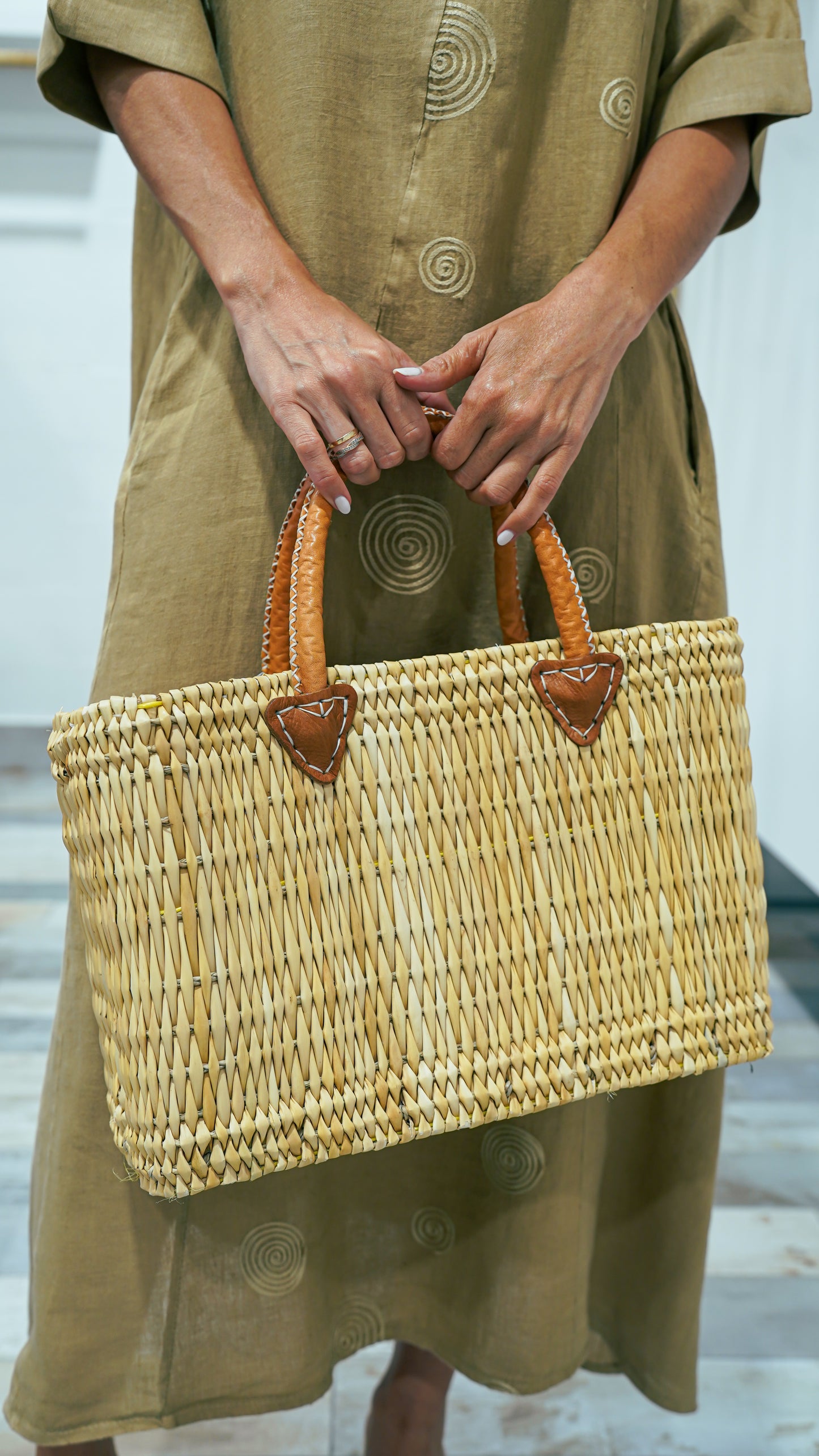 Chic Woven Rattan Bag