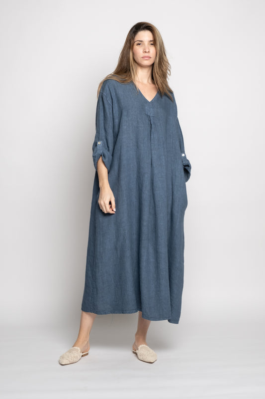 Long Linen Dress