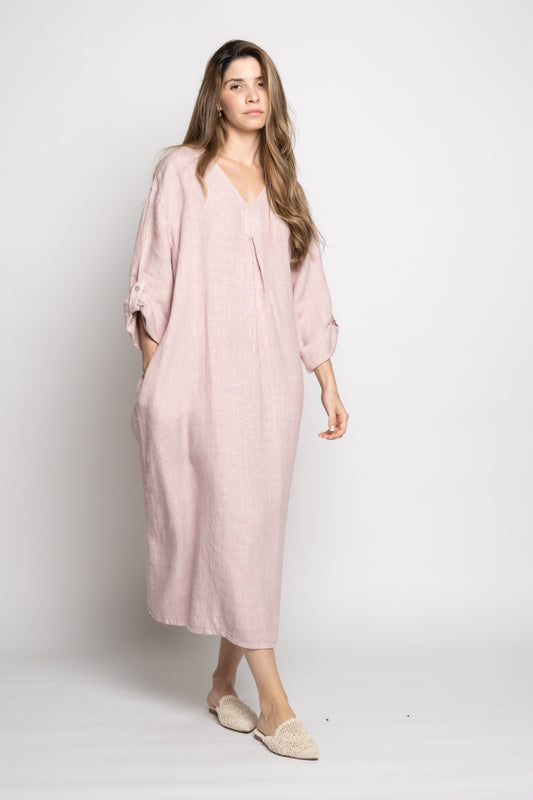 Long Linen Dress